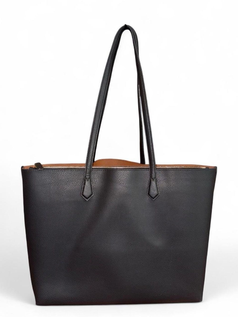 Quince Adeline Shopper Tote in Black